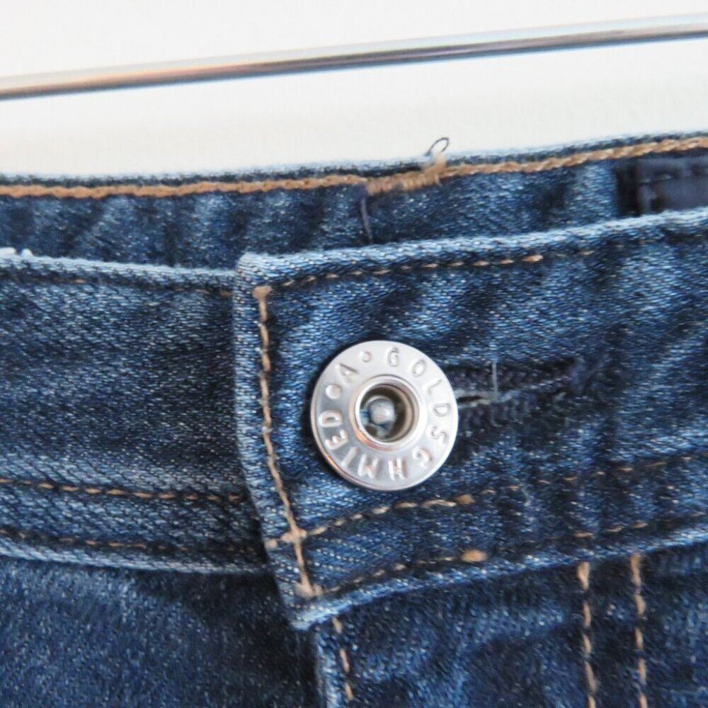 AG ADRIANO GOLDSCHMIED The Etta High Waisted Wide Leg Crop Jeans Released Hem 26 - Picture 6 of 16